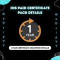 IOS Paid Certificate